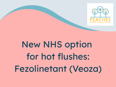 New NHS option for hot flushes: Fezolinetant (Veoza)