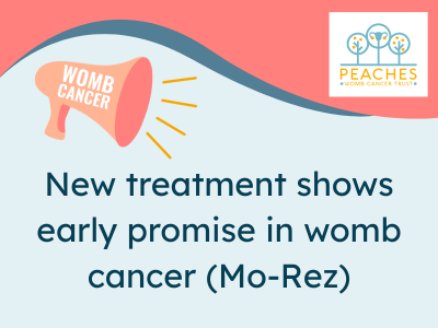 New treatment shows early promise in womb cancer (Mo-Rez)